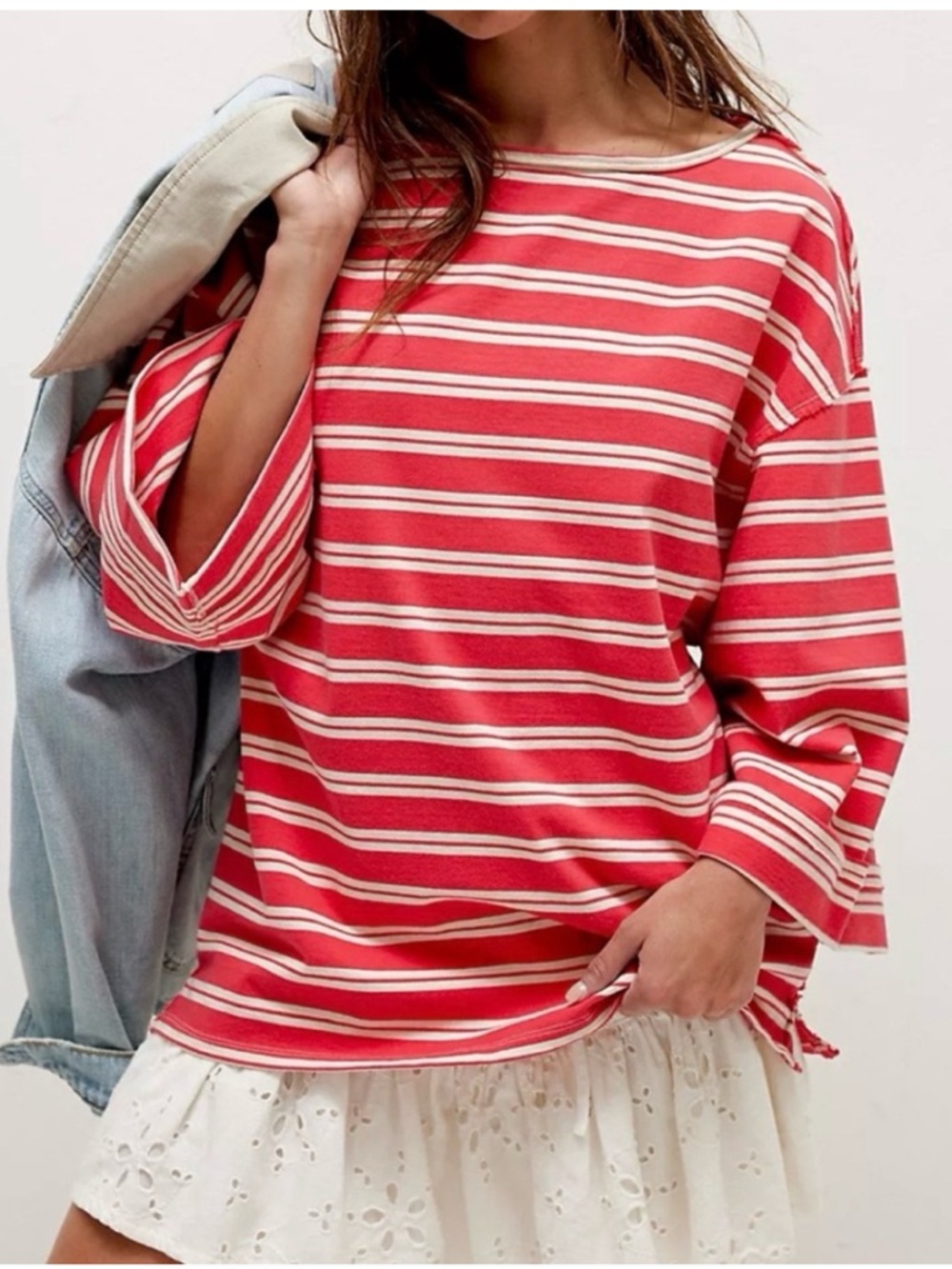 Free People striped top
